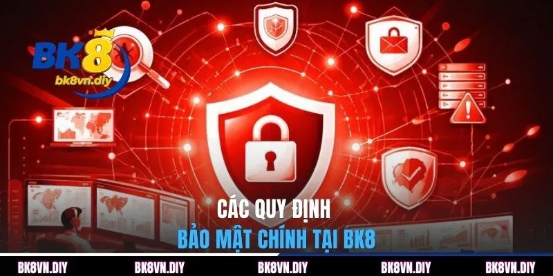 Các quy định bảo mật chính tại BK8